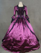 Ladies 18th Century Marie Antoinette Masked Ball Victorian Costume Size 10 - 12